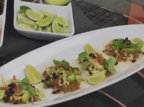 As Seen on Fox 11: Chef Colin Smith Whips Up Turkey Jicama Tacos