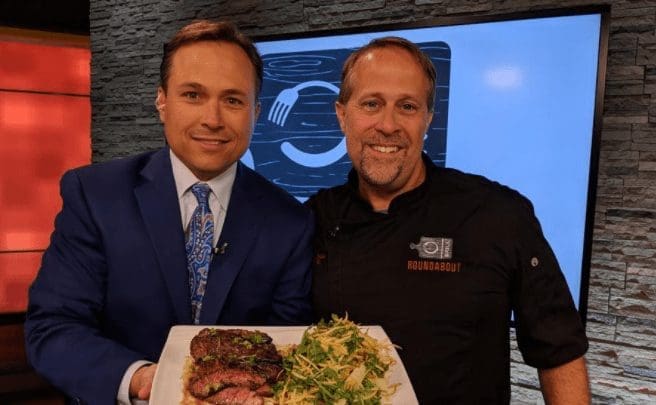 As Seen on Fox 11: Steak, Arugula & Truffle Potatoes