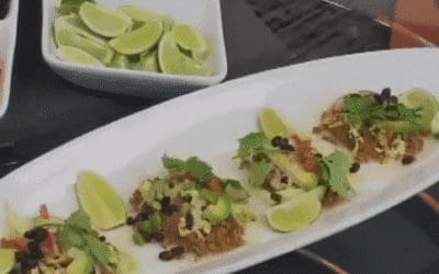 As Seen on Fox 11: Chef Colin Smith Whips Up Turkey Jicama Tacos