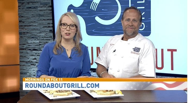 As Seen on Fox 11: Savory Waffles