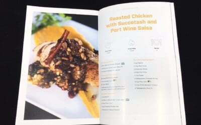 Recipe: Roasted Chicken with Succotash & Port Wine Salsa