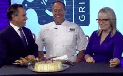 As Seen on Fox 11: Cake and Chicken